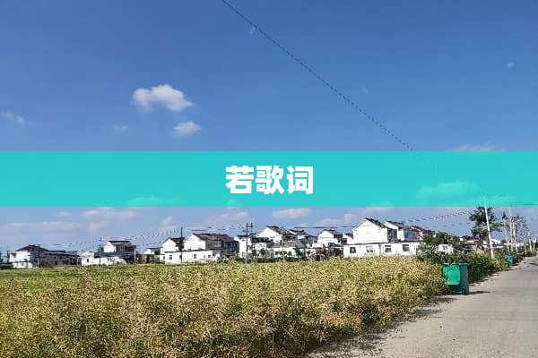 若歌词