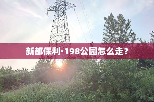 新都保利·198公园怎么走？