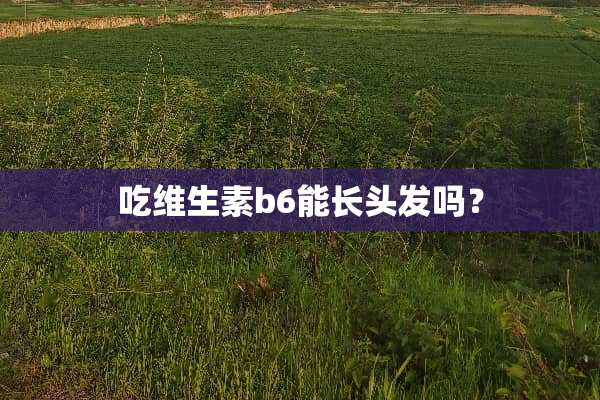 吃维生素b6能长头发吗？