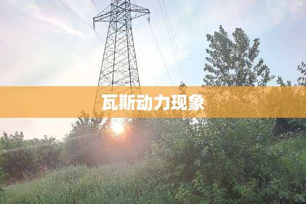 **动力现象