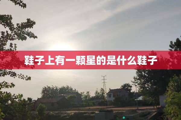 鞋子上有一颗星的是什么鞋子