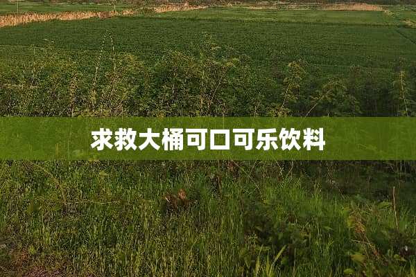 求救大桶可口可乐饮料