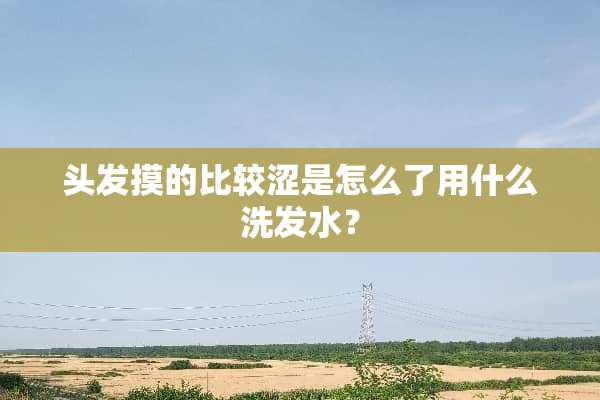 头发摸的比较涩是怎么了用什么洗发水？