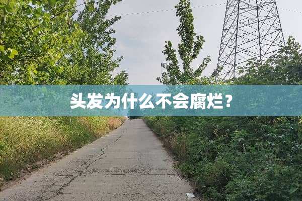 头发为什么不会腐烂？