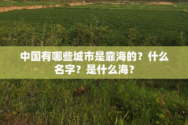 中国有哪些城市是靠海的？什么名字？是什么海？