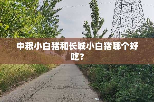 中粮小白猪和长城小白猪哪个好吃？