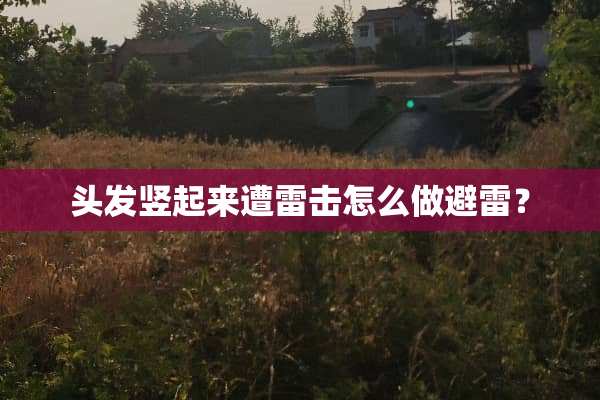 头发竖起来遭雷击怎么做避雷？