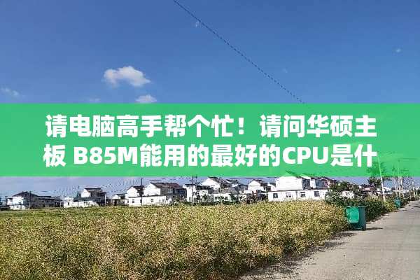 请电脑高手帮个忙！请问华硕主板 B85M能用的最好的CPU是什么？