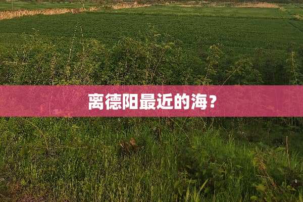 离德阳最近的海？