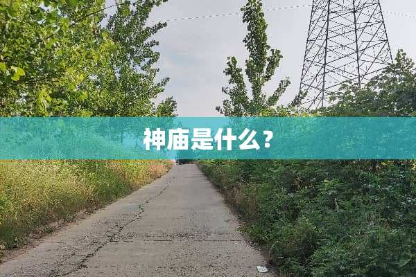 神庙是什么？