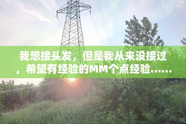 我想接头发，但是我从来没接过，希望有经验的MM个点经验……还有费用？