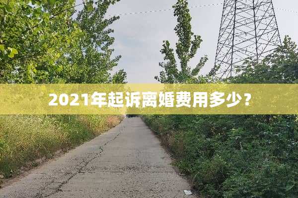 2021年起诉**费用多少？