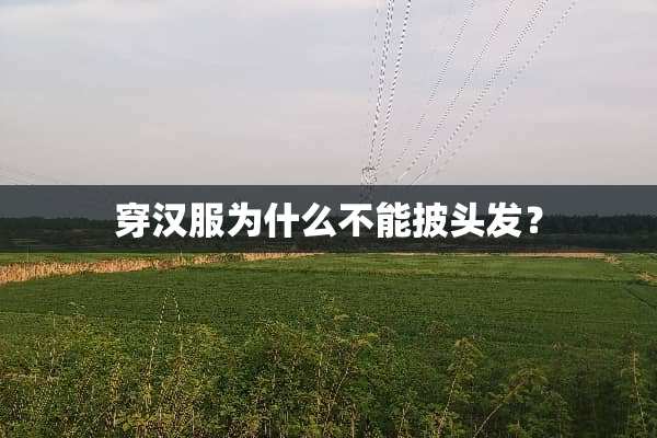 穿汉服为什么不能披头发？