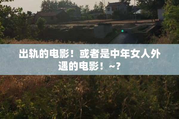 **的电影！或者是中年女人**的电影！~？