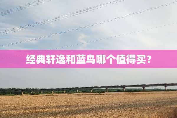 经典轩逸和蓝鸟哪个值得买？