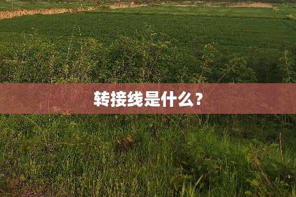 转接线是什么？