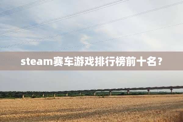 steam赛车游戏排行榜前十名？
