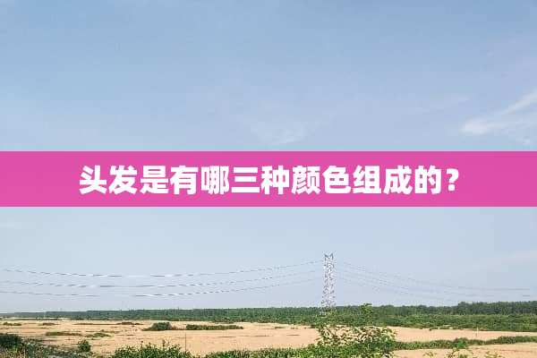 头发是有哪三种颜色组成的？