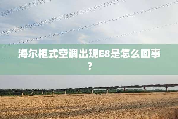 海尔柜式空调出现E8是怎么回事？
