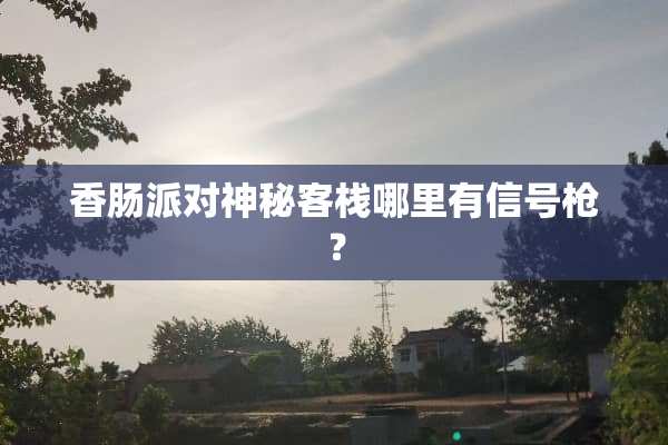 香肠派对神秘客栈哪里有信号*？