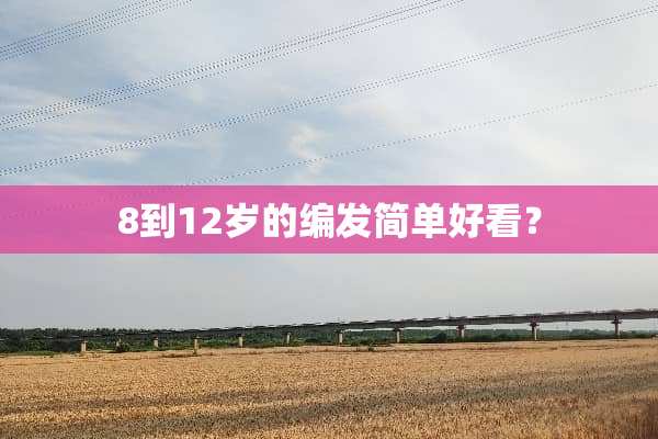 8到12岁的编发简单好看？