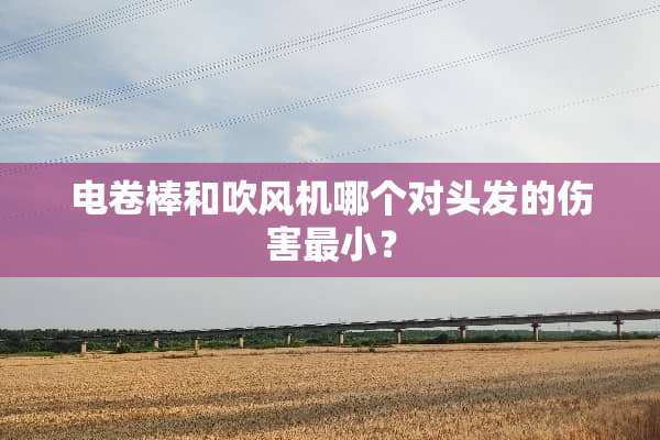 电卷棒和吹风机哪个对头发的伤害最小？