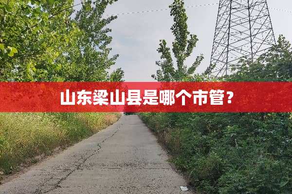 山东梁山县是哪个市管？