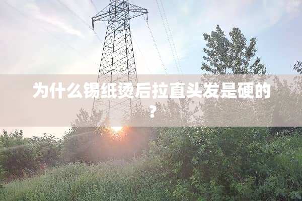 为什么锡纸烫后拉直头发是硬的？