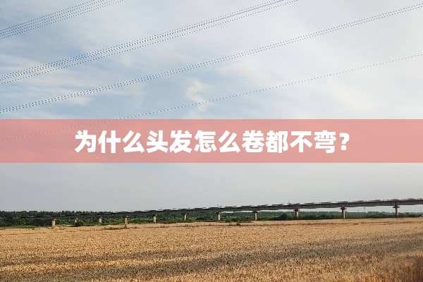 为什么头发怎么卷都不弯？