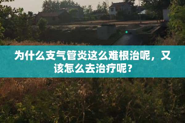 为什么支气管炎这么难根治呢，又该怎么去治疗呢？