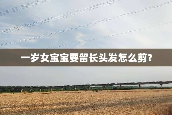 一岁女宝宝要留长头发怎么剪？