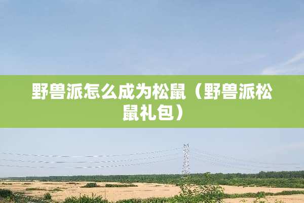 野兽派怎么成为松鼠（野兽派松鼠礼包）