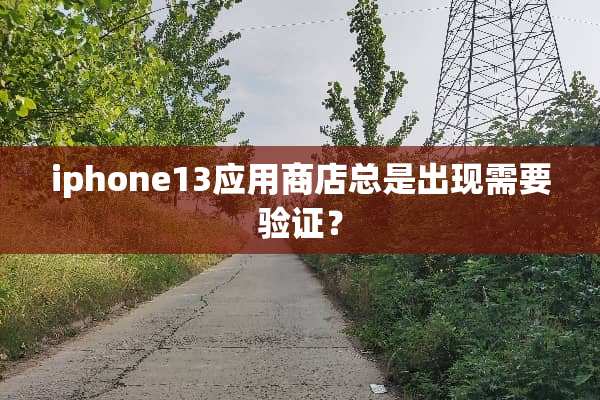 iphone13应用商店总是出现需要验证？