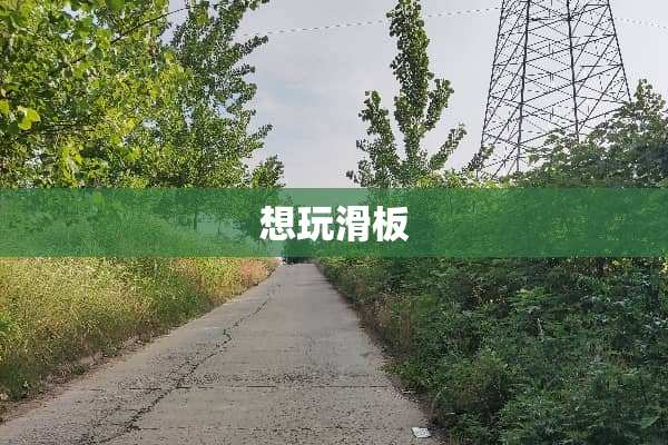 想玩滑板