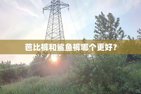 芭比裤和鲨鱼裤哪个更好？