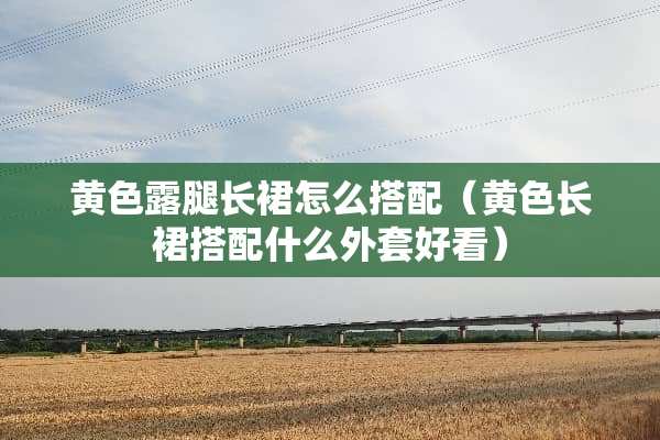 **露腿长裙怎么搭配（**长裙搭配什么外套好看）