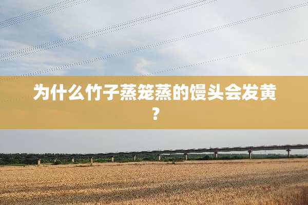 为什么竹子蒸笼蒸的馒头会发黄？
