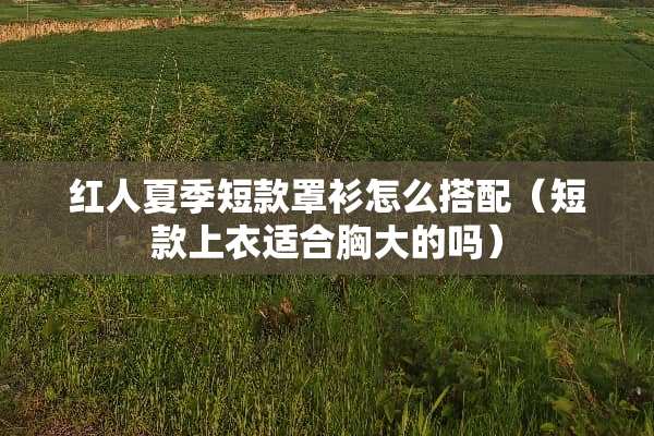红人夏季短款罩衫怎么搭配（短款上衣适合胸大的吗）