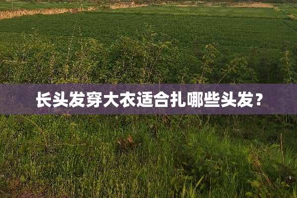 长头发穿大衣适合扎哪些头发？
