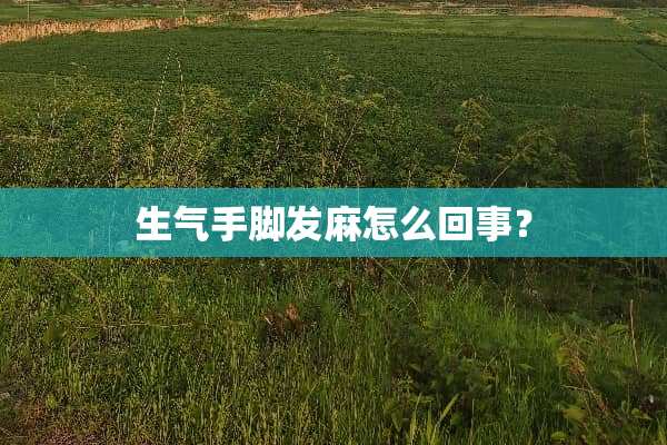 生气手脚发麻怎么回事？