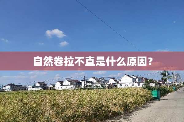 自然卷拉不直是什么原因？