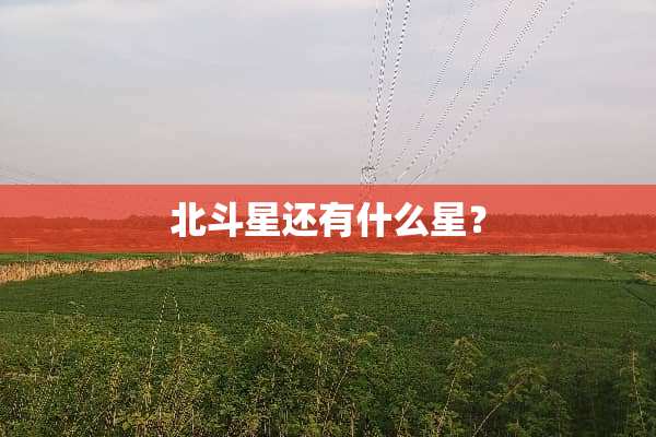 北斗星还有什么星？