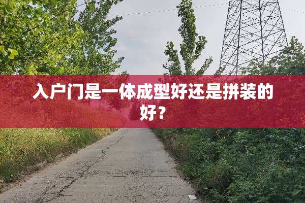 入户门是一体成型好还是拼装的好？