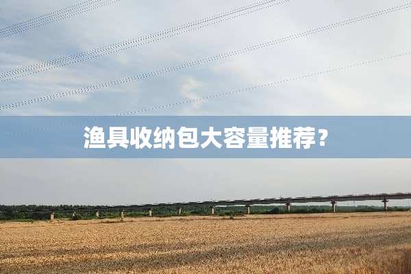 渔具收纳包大容量推荐？