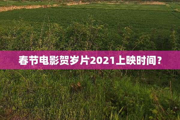 春节电影贺岁片2021上映时间？