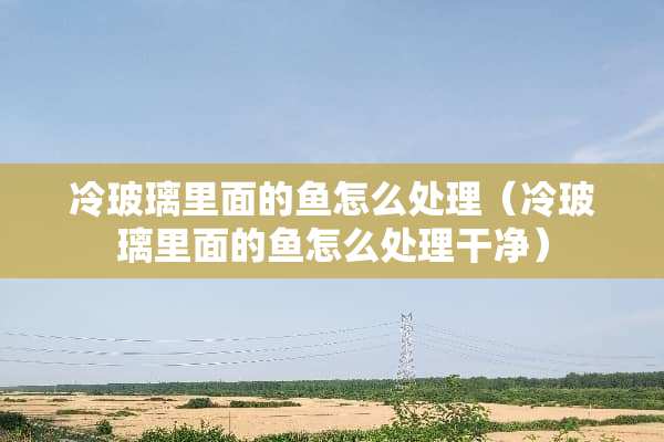 冷玻璃里面的鱼怎么处理（冷玻璃里面的鱼怎么处理干净）