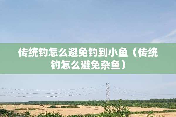 传统钓怎么避免钓到小鱼（传统钓怎么避免杂鱼）