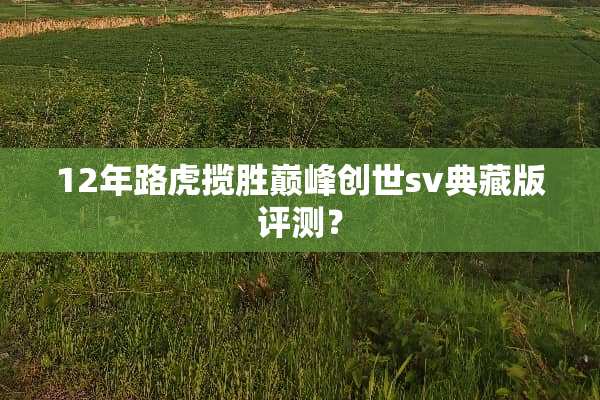 12年路虎揽胜巅峰创世sv典藏版评测？