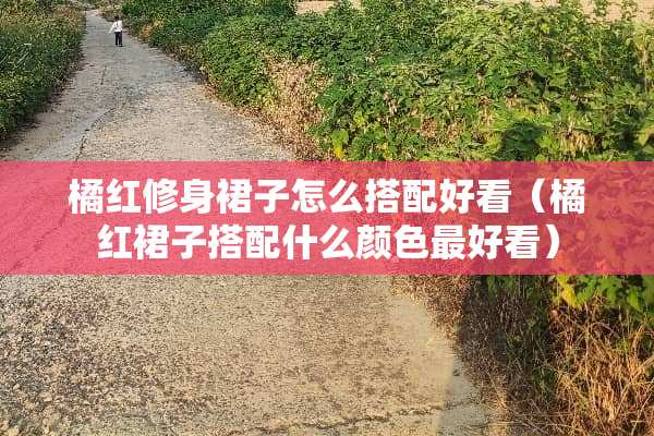 橘红修身裙子怎么搭配好看（橘红裙子搭配什么颜色最好看）