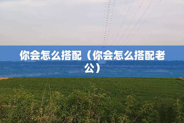 你会怎么搭配（你会怎么搭配老公）